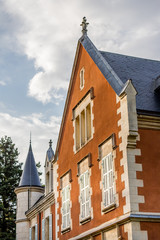 Obraz premium Le château dans le Parc de Déomas à Annonay