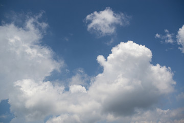 Fototapeta na wymiar Blue sky with cloud 