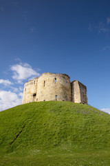 Fototapeta na wymiar York Castle in York, England