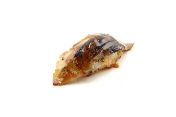 japan traditional sushi on isloted white background