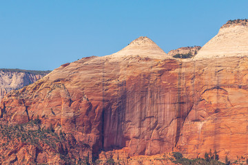 Nature landscape of Zion National Park, USA