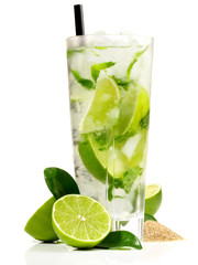Mojito mit Limetten