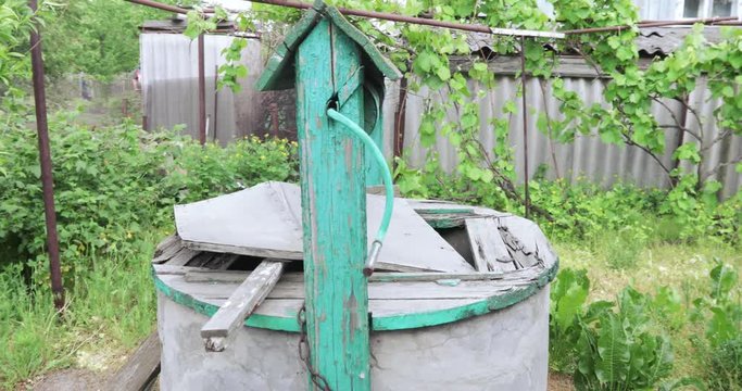 Old well in the yard