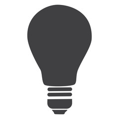 Bulb vector icon