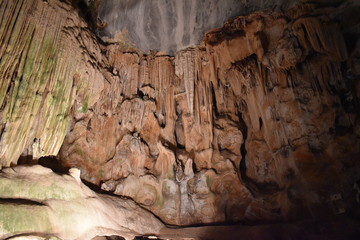 Closeup of the famous Cango Caves in Oudtshoorn, Little Karoo in South Africa
