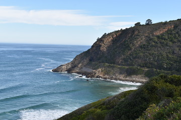 View of famous Dolphin Point Lookout (Dolphin´s Point) in Wilderness, South Africa