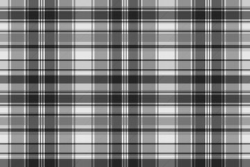 Gray check fabric texture seamless pattern