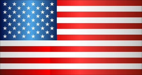 Grunge flag of USA - Illustration, 
USA flag pictures and vector