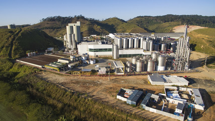 Ambev, one of the largest factories of beers in the world, Pirai City in Rio de Janeiro Brazil,...