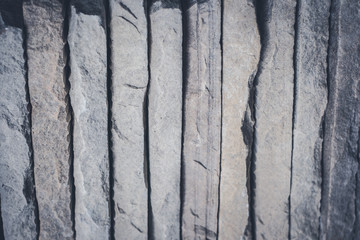 Fototapeta premium stone background - stacked stone tiles 