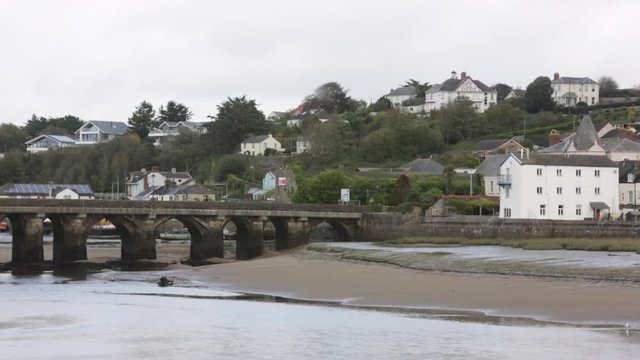 Typica town in England - Bideford, Devon