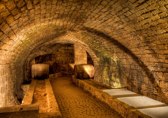 Wine cellar..