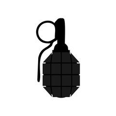 Modern rifle icon.  Illustration