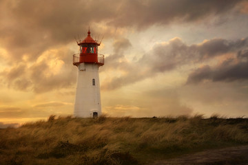 Sonnenuntergang am Leuchtturm