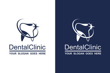 abstract dental icon collection for dental clinic