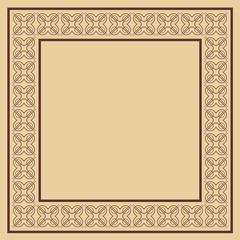 Vintage decorative frame