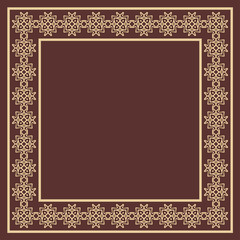 Vintage decorative frame