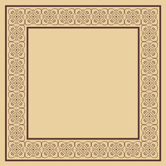 Vintage decorative frame