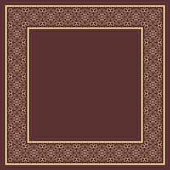 Fototapeta premium Vintage decorative frame