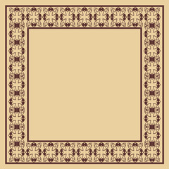 Vintage decorative frame