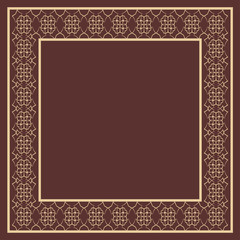 Vintage decorative frame