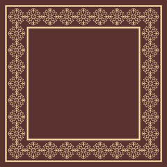 Vintage decorative frame