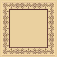 Vintage decorative frame