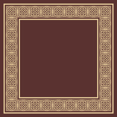 Vintage decorative frame