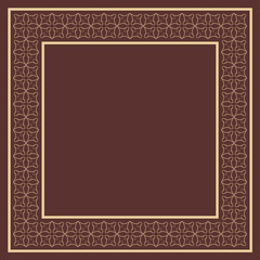 Vintage decorative frame