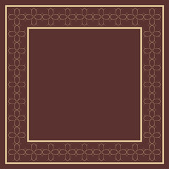 Vintage decorative frame