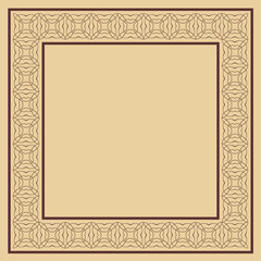 Vintage decorative frame