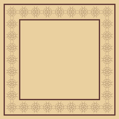 Vintage decorative frame