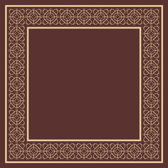 Vintage decorative frame