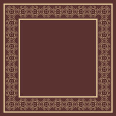 Vintage decorative frame