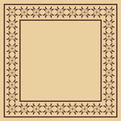 Vintage decorative frame