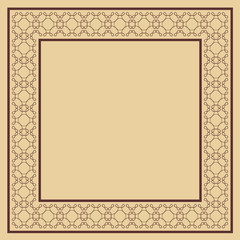 Vintage decorative frame