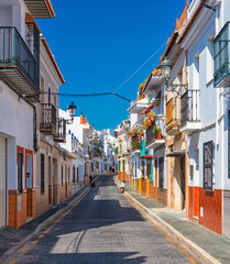 Houses in the old town of Nerja