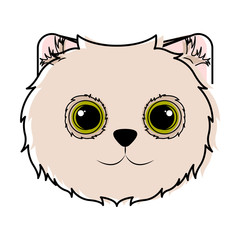 Cute cat avatar sketch
