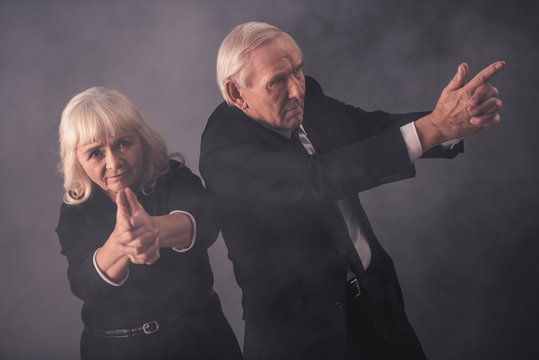 Beautiful old couple