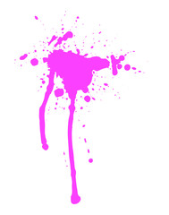 Obraz na płótnie Canvas Pink blob