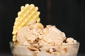 мороженое, крем, летний десерт