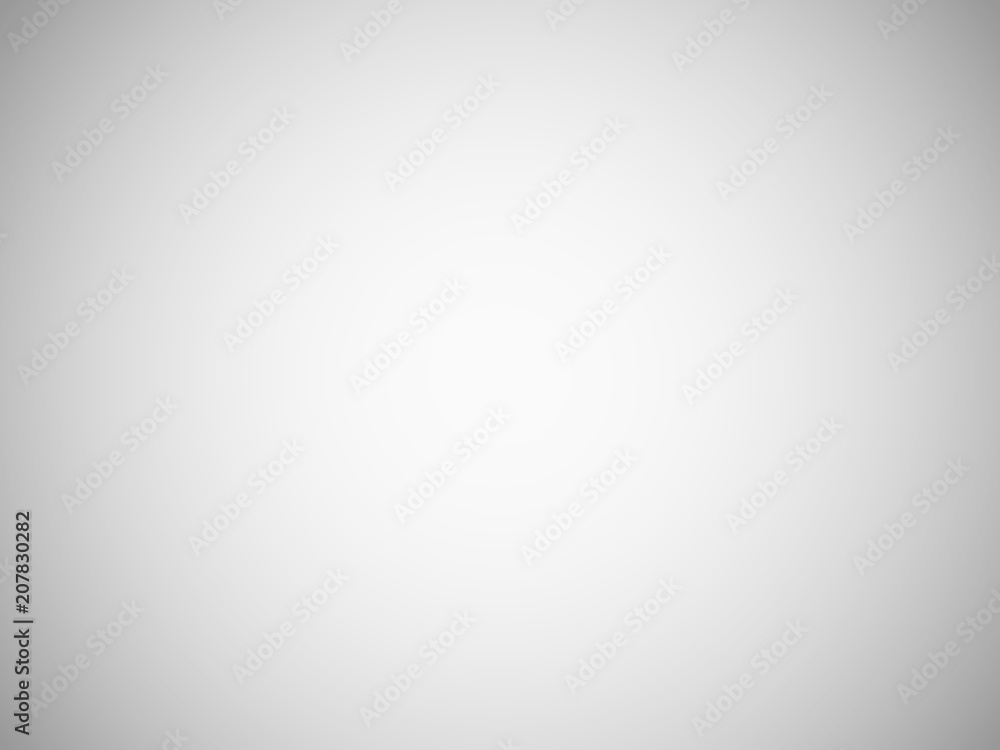 Poster blank light grey blurred background with radial gradient. studio room backdrop. vector vignette phot