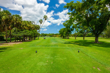 Fototapeta na wymiar South Florida Golf Course