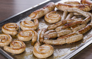 Home-made smoked sausage