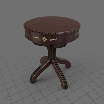 Ornate round table