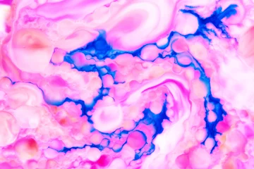 Selbstklebende Fototapete Kristalle abstraktes fließendes Muster