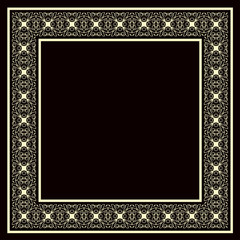 Vintage decorative frame