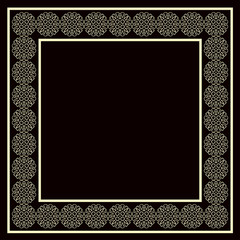 Obraz premium Vintage decorative frame