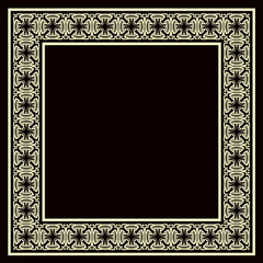 Vintage decorative frame