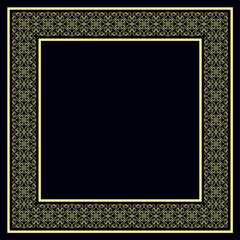 Vintage decorative frame